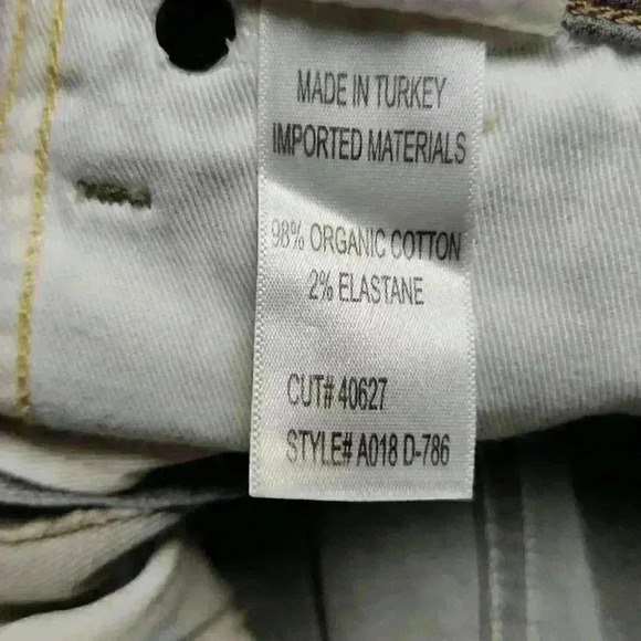 Agolde | Sophie Hi Rise Crop Skinny Jeans Size 24 - Picture 9 of 9